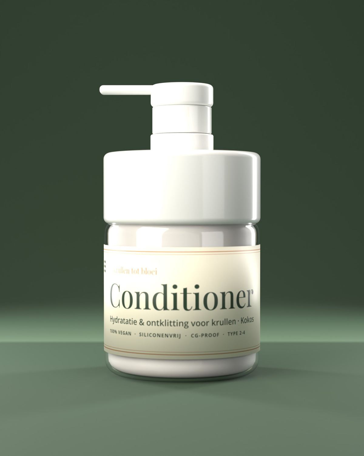 Curloom Conditioner voor Krullen 300ml – hydratatie en ontklitting met kokos, 100% vegan, siliconenvrij, CG-proof