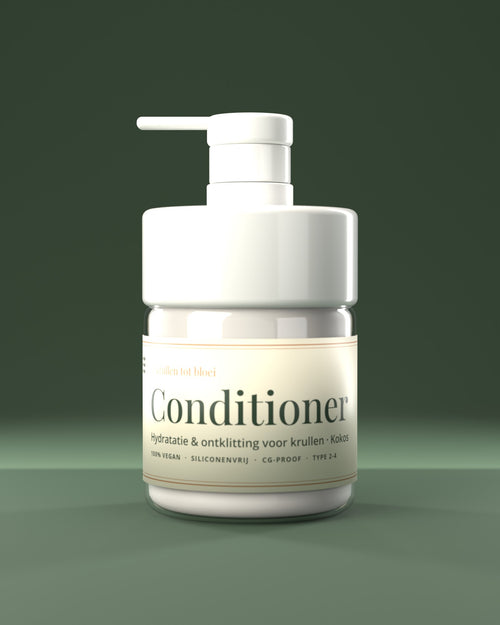 Curloom Conditioner voor Krullen 300ml – hydratatie en ontklitting met kokos, 100% vegan, siliconenvrij, CG-proof