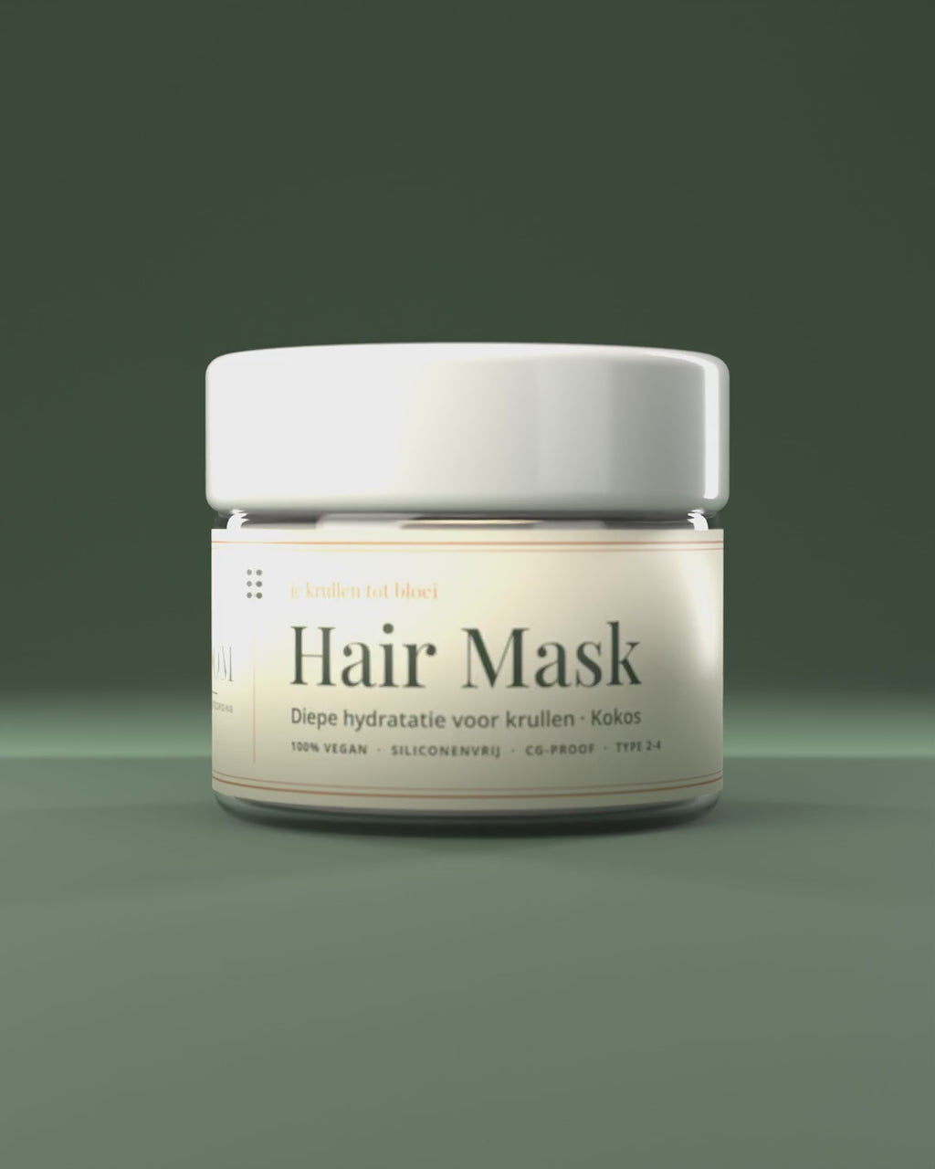 Curloom Hair Mask haarmasker – 360° draaivideo
