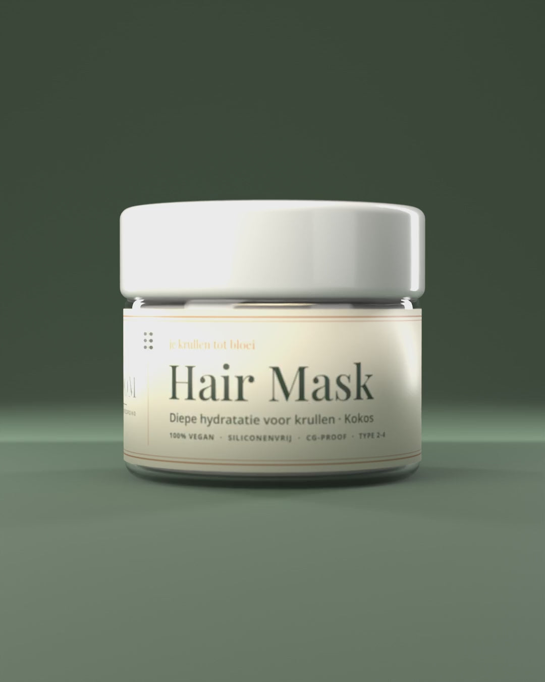 Curloom Hair Mask haarmasker – 360° draaivideo